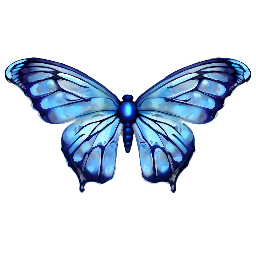 Ice Butterfly Frost Png Dye78 PNG Image