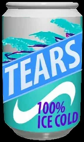 Ice Cold Tears Can Parody PNG Image