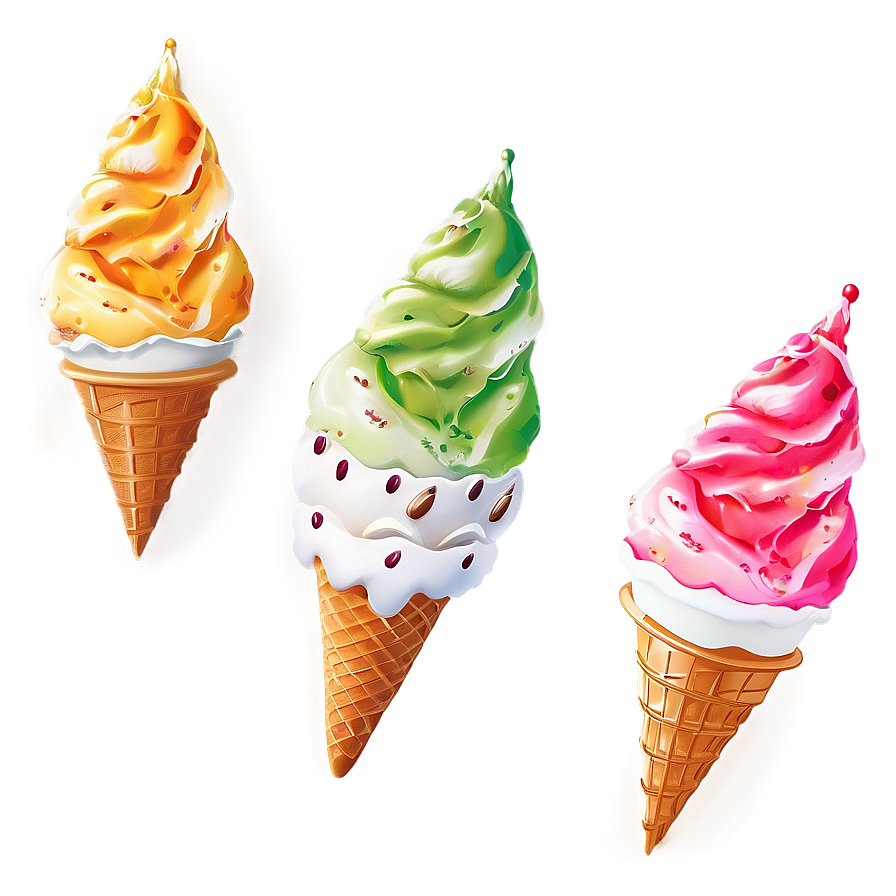 Ice Cream Cone Background Png 24 PNG Image