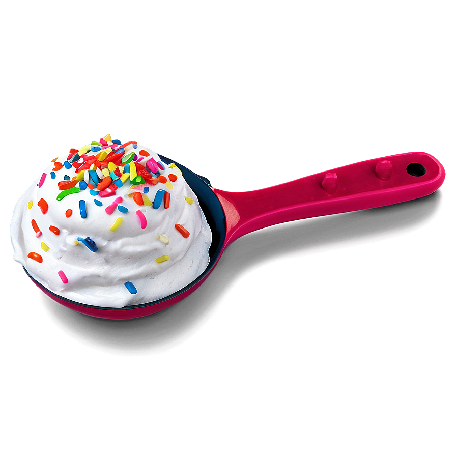 Ice Cream Scoop With Sprinkles Png Cpr43 PNG Image