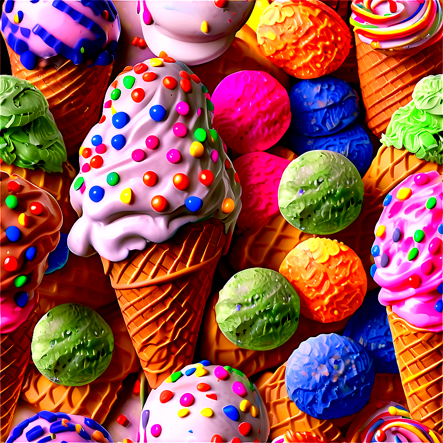 Ice Cream Sprinkles Png Vtq53 PNG Image