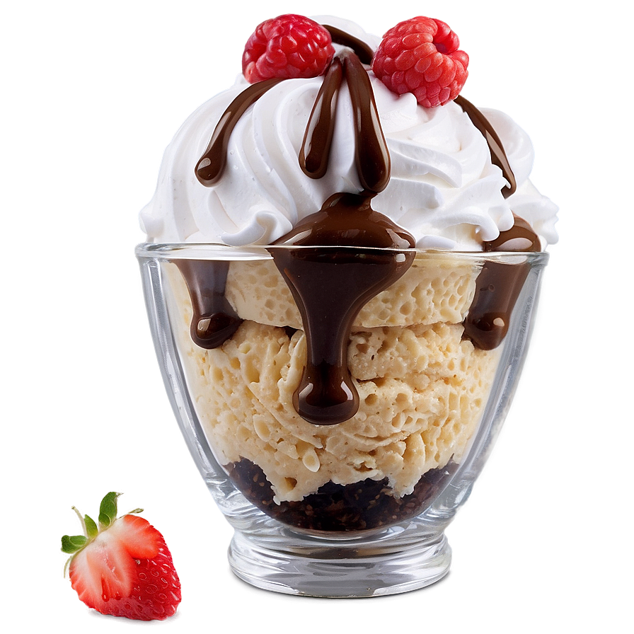 Ice Cream Sundae D PNG Image