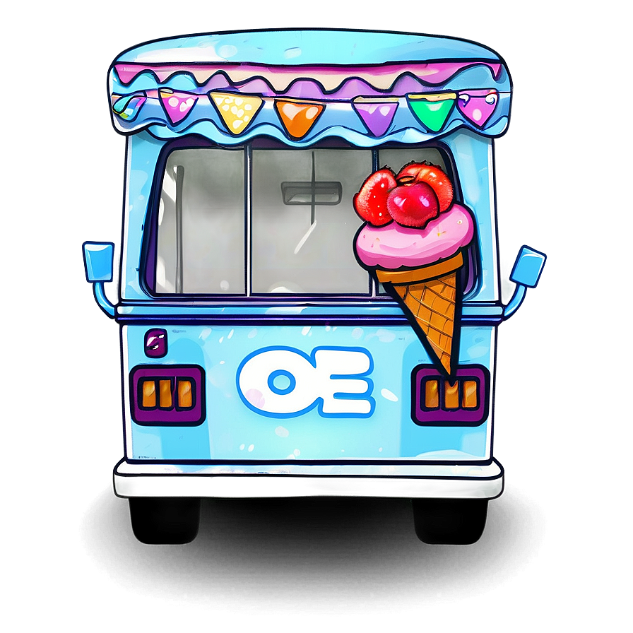 Ice Cream Truck Full Of Treats Png 58 PNG Image