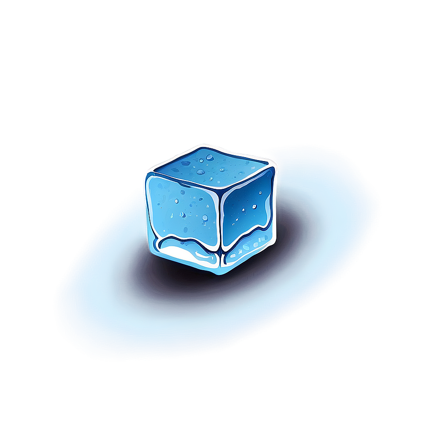 Ice Cube Concept Png Dea PNG Image