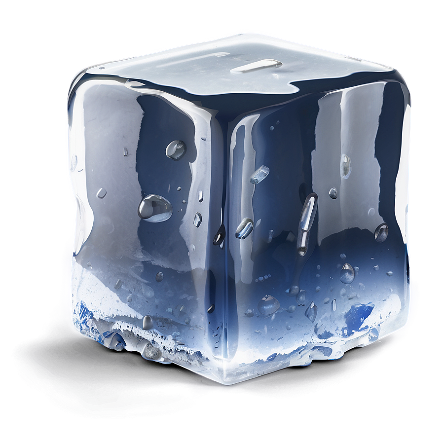 Ice Cube In Glass Png 24 PNG Image