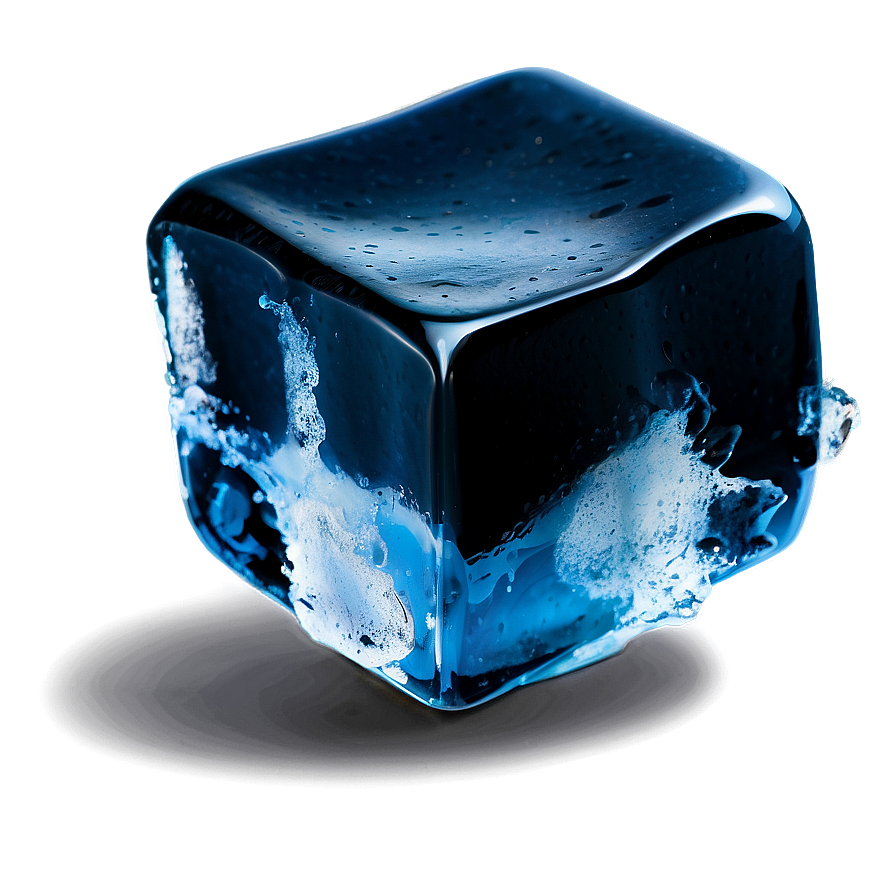 Ice Cube On Black Png Jlo15 PNG Image