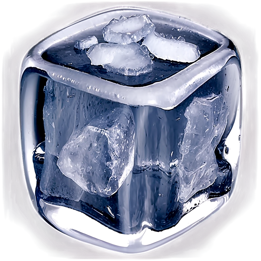 Ice Cube Transparent Background Png Cuh35 PNG Image