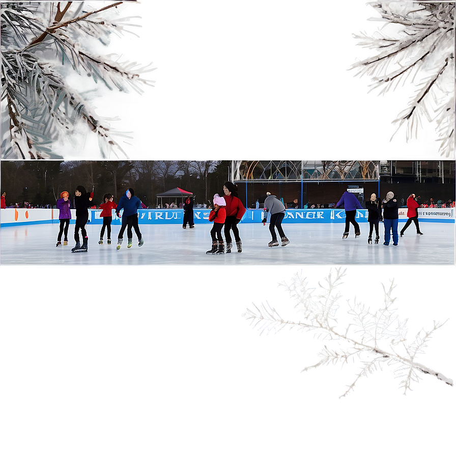 Ice Rink Winter Solstice Celebration Png Lna PNG Image