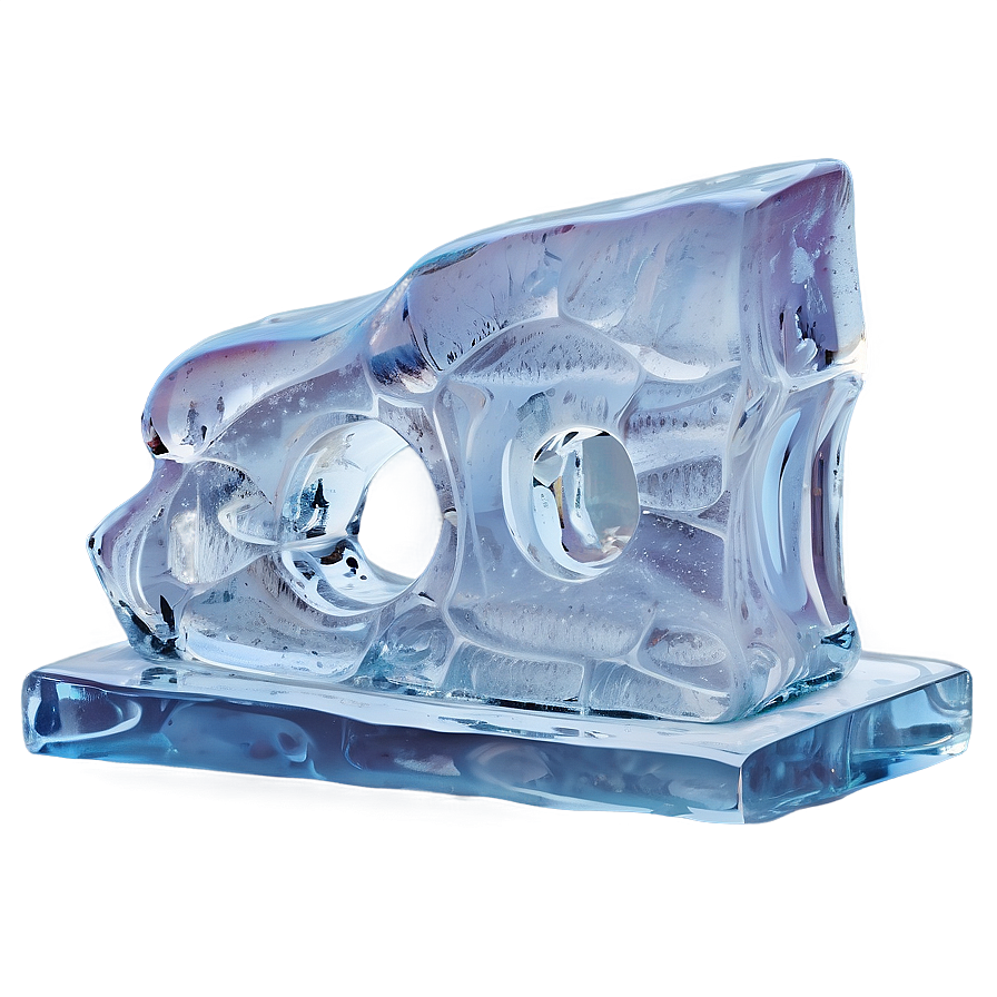 Ice Sculpture Art Png Bby PNG Image