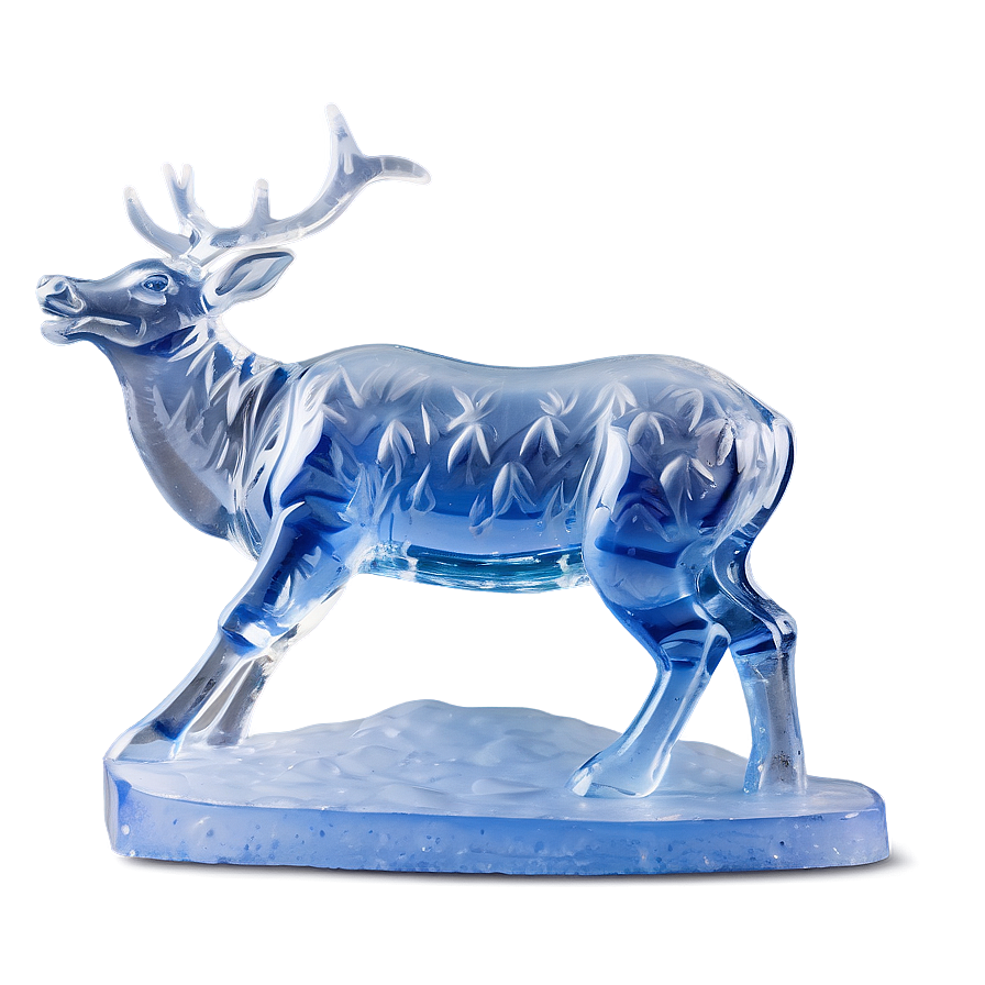 Ice Sculpture Deer Png Def68 PNG Image