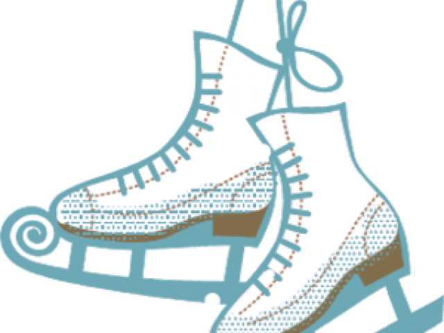 Ice Skates Illustration PNG Image