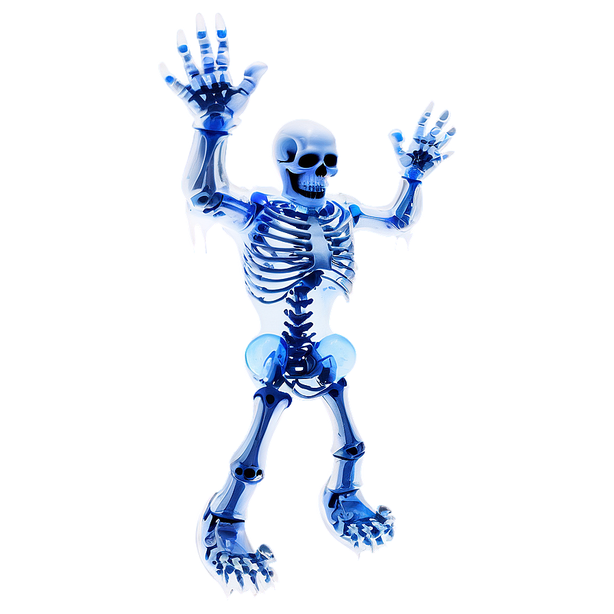 Ice Skeleton Png Btk34 PNG Image