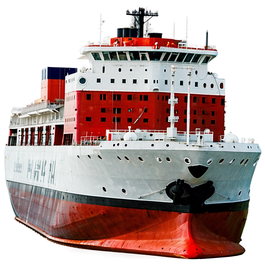 Icebreaker Cargo Ship Png Cso PNG Image