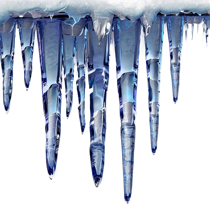 Icicles And Snow Branches Png 04292024 PNG Image