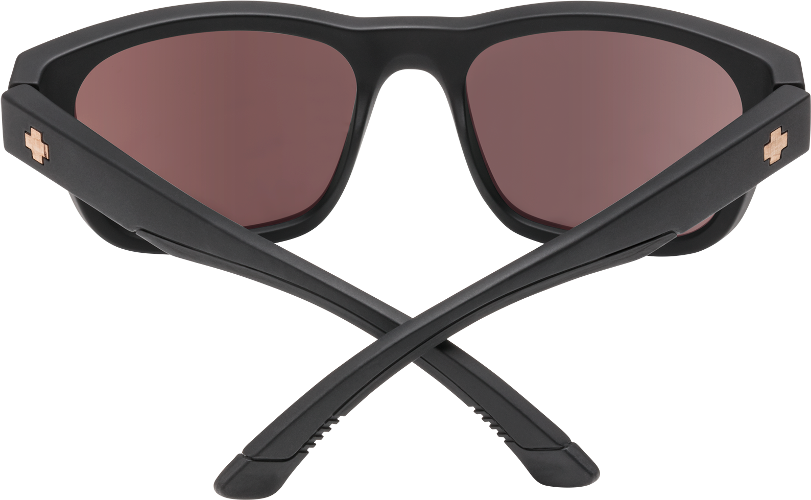 Iconic Black Sunglasses Crossed PNG Image