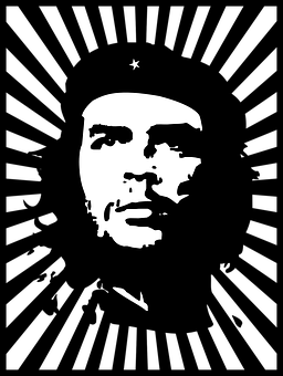 Iconic Che Guevara Silhouette PNG Image