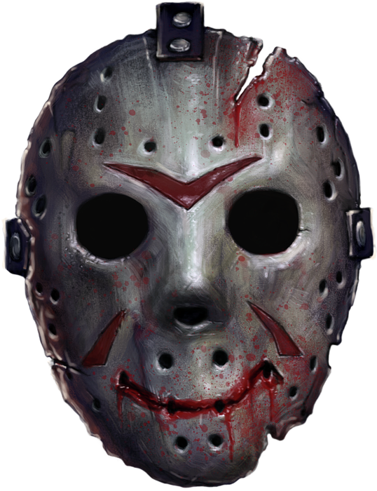 Iconic Horror Movie Mask PNG Image