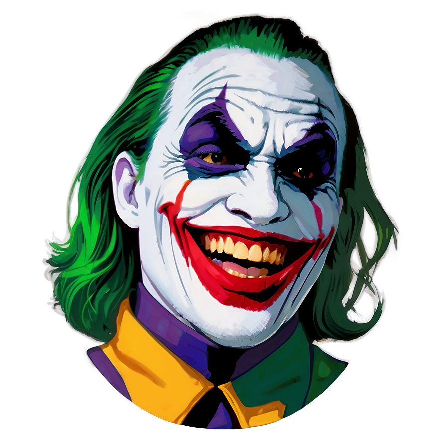 Iconic Joker Laugh Png Puw PNG Image