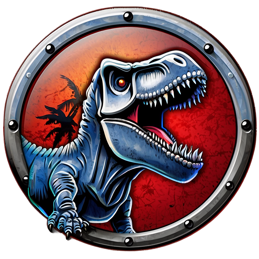 Iconic Jurassic Park Logo Png Nta PNG Image