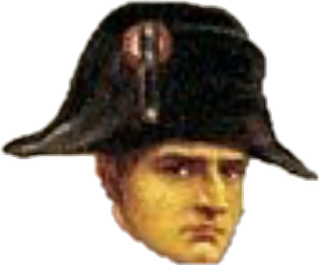 Iconic Napoleonic Portrait PNG Image