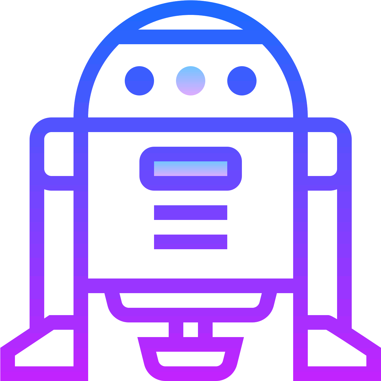 Iconic R2 D2 Star Wars Robot PNG Image