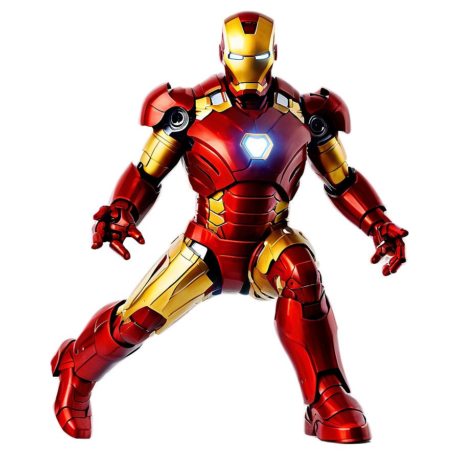 Iconic Red And Gold Iron Man Suit Png Nss PNG Image