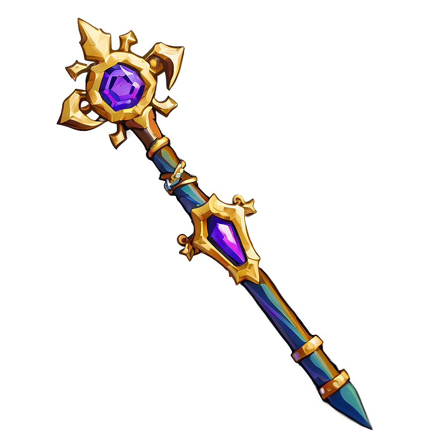 Iconic Scepter Png Ctx55 PNG Image