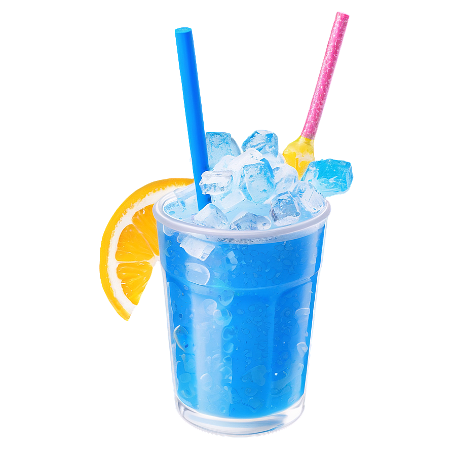 Icy Blue Slushie Png Yms PNG Image