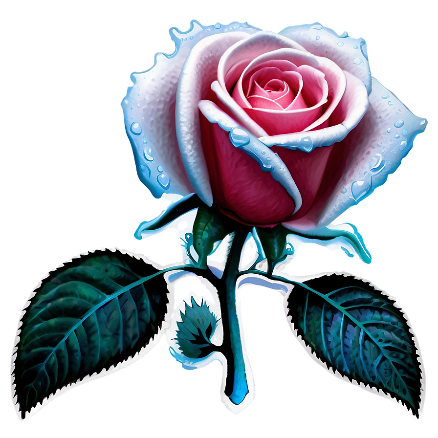 Icy Rose Png 04292024 PNG Image