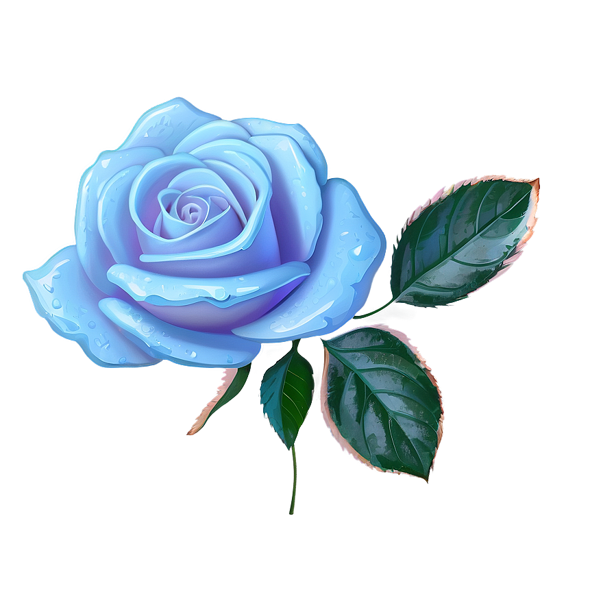 Icy Rose Png 04292024 PNG Image