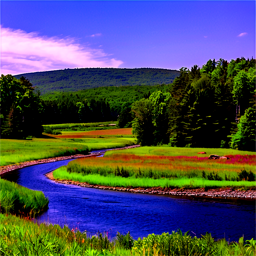 Idyllic Maine Countryside Png 06202024 PNG Image