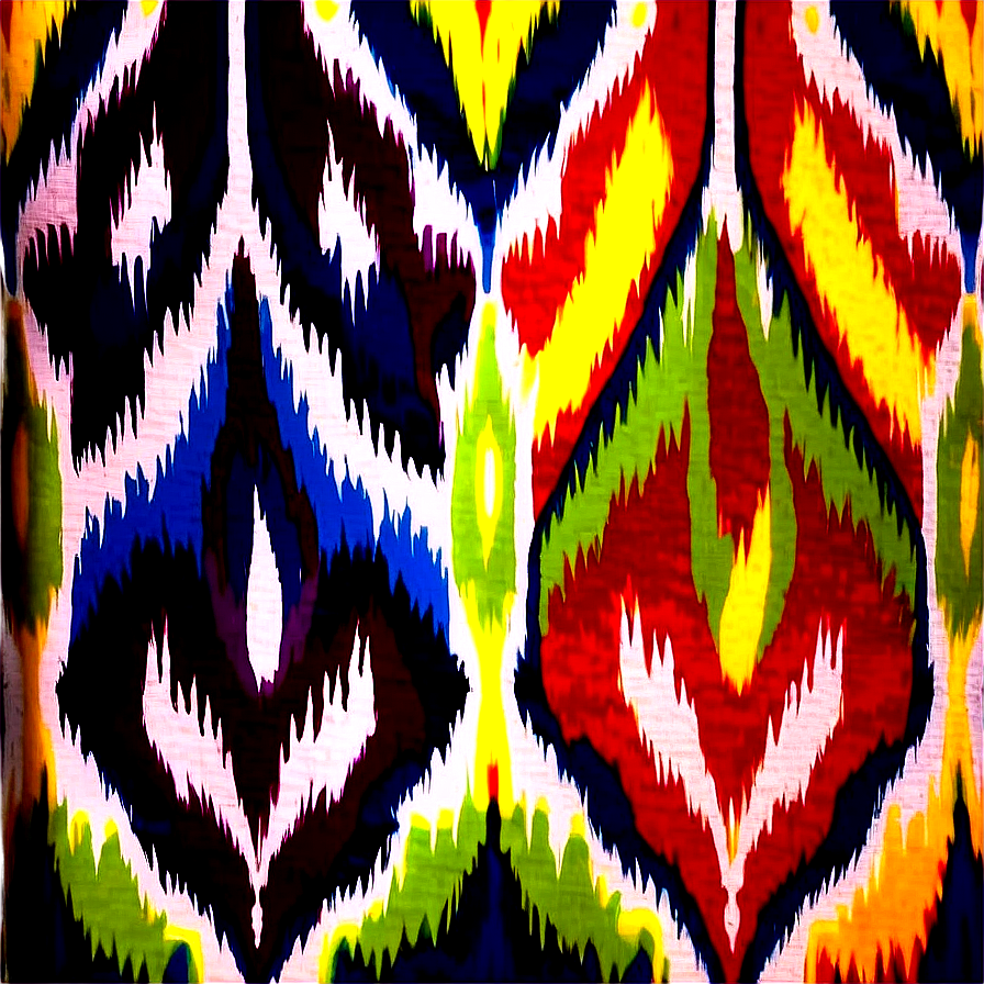 Ikat Fabric Pattern Png 05252024 PNG Image