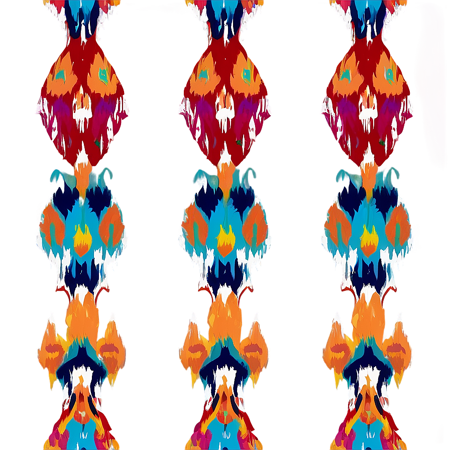 Ikat Fabric Pattern Png Jel4 PNG Image