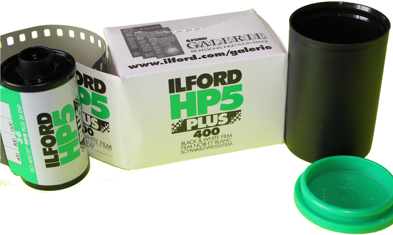 Ilford H P5 Plus Blackand White Film PNG Image