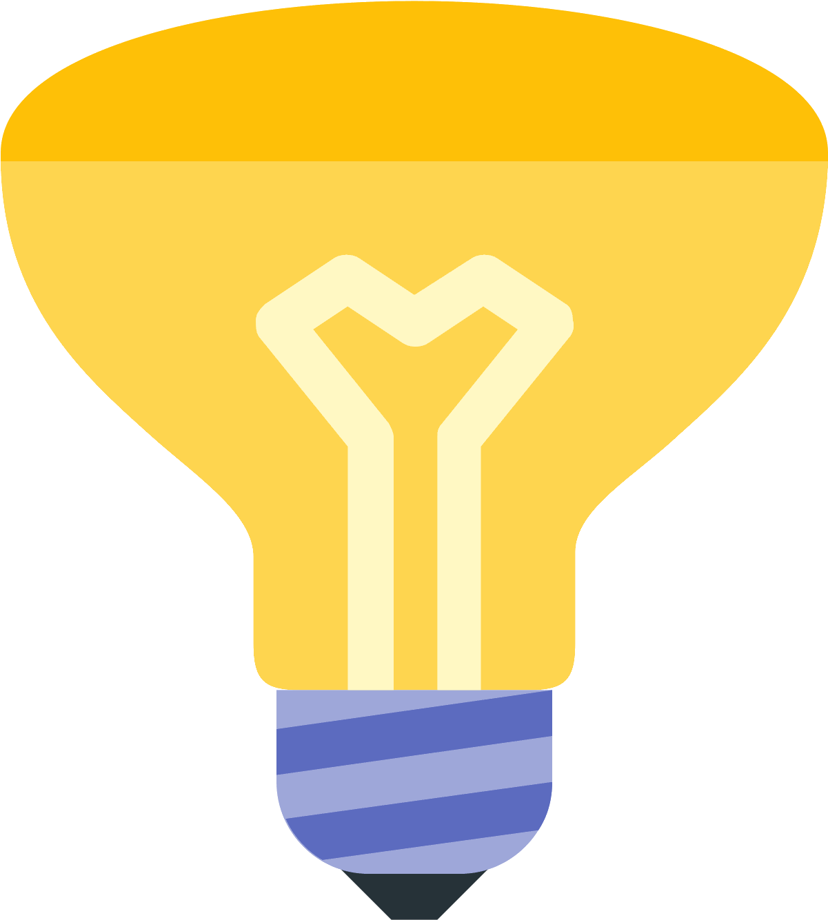 Illuminated Idea Concept PNG Image