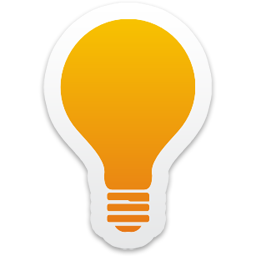 Illuminated Lightbulb Graphic PNG Image