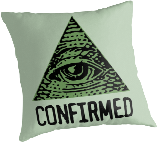 Illuminati Confirmed Pillow Design PNG Image