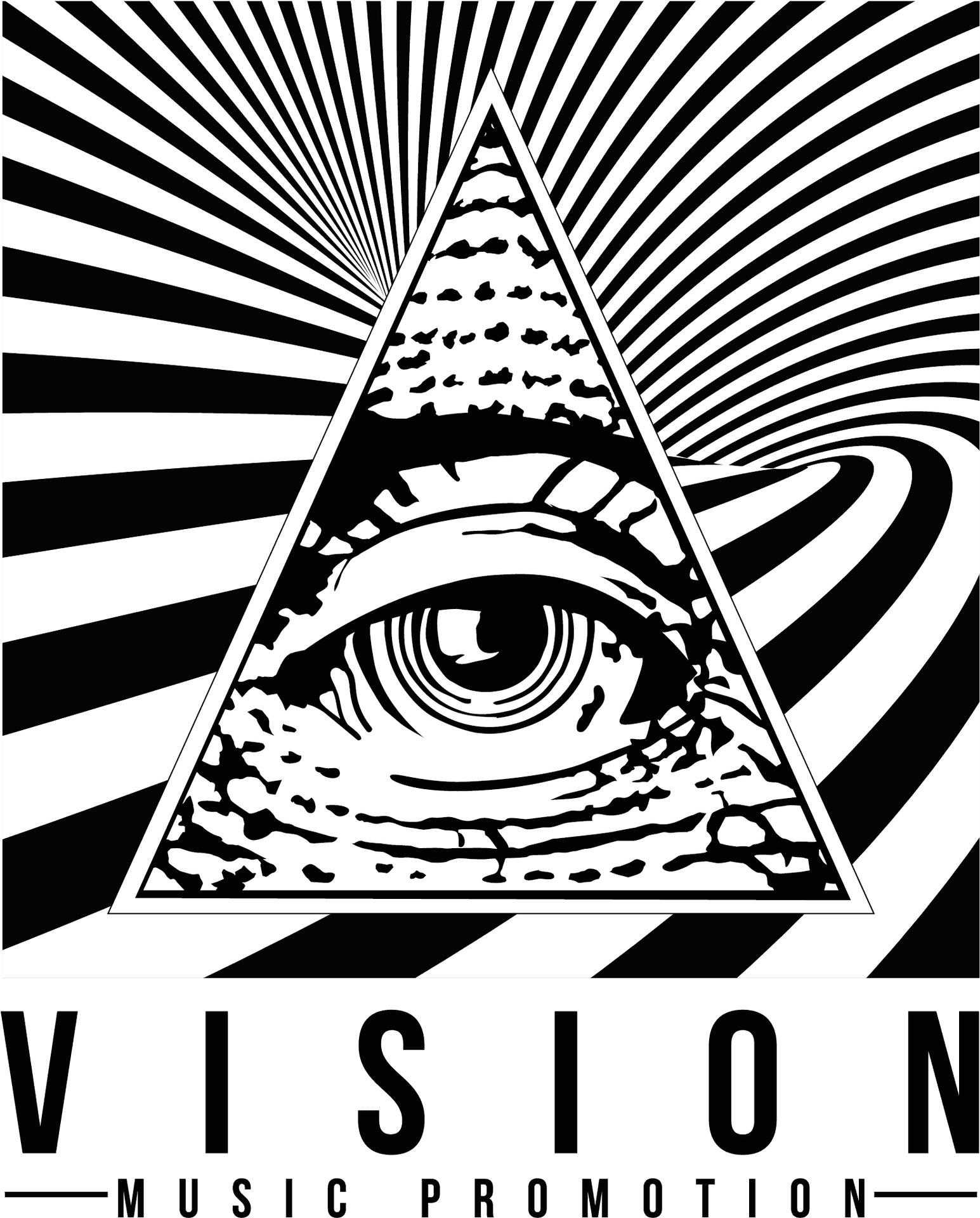 Illuminati Eye Music Promotion Poster PNG Image