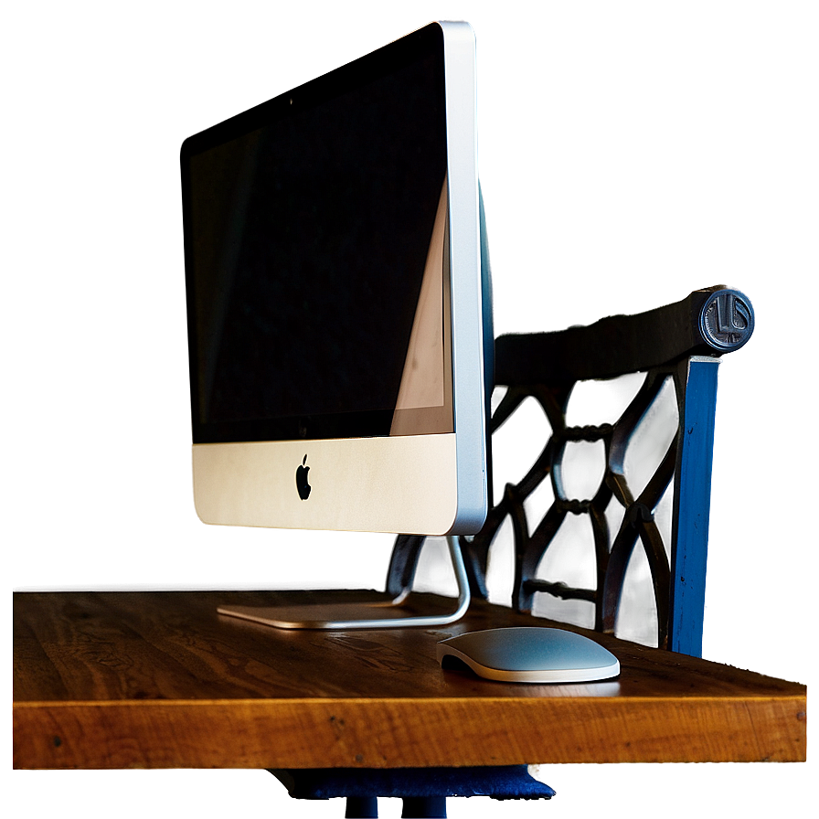 Imac In Home Office Png 55 PNG Image