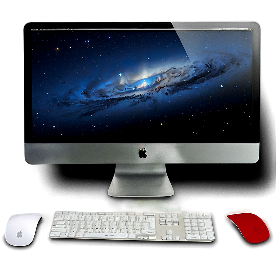 Imac In Home Office Png Eis PNG Image