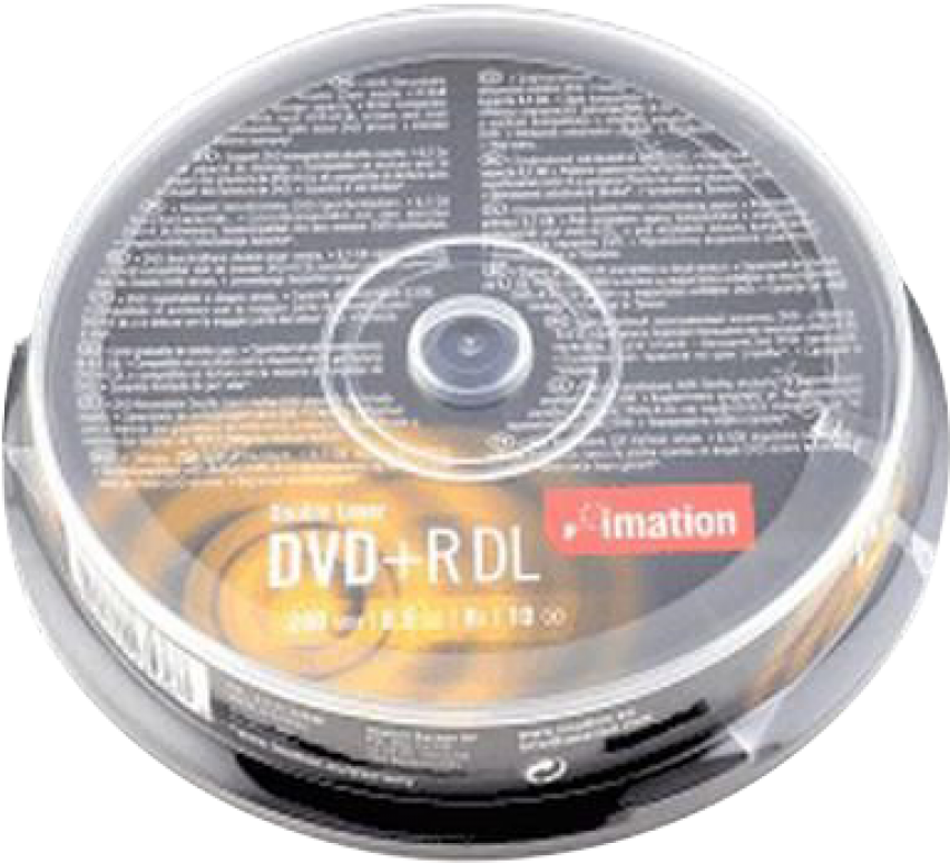 Imation D V Dplus R D L Spindle PNG Image