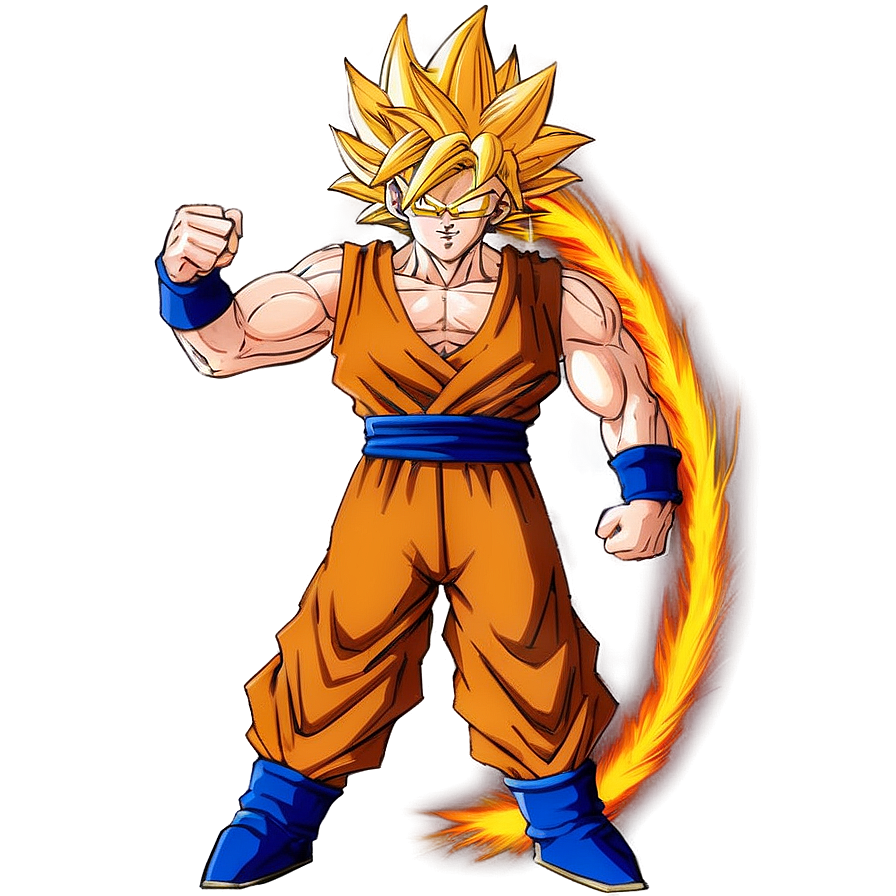 Impact Super Saiyan Hair Png Awl96 PNG Image