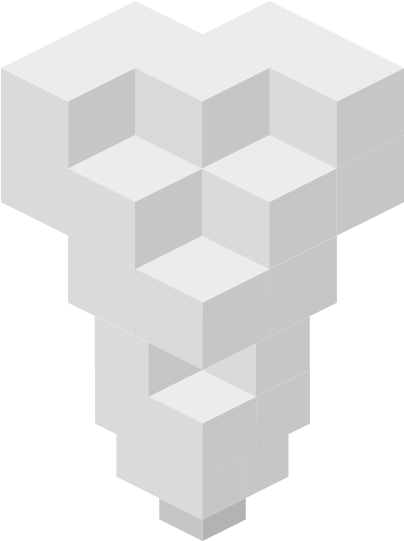 Impossible Cube Illusion PNG Image