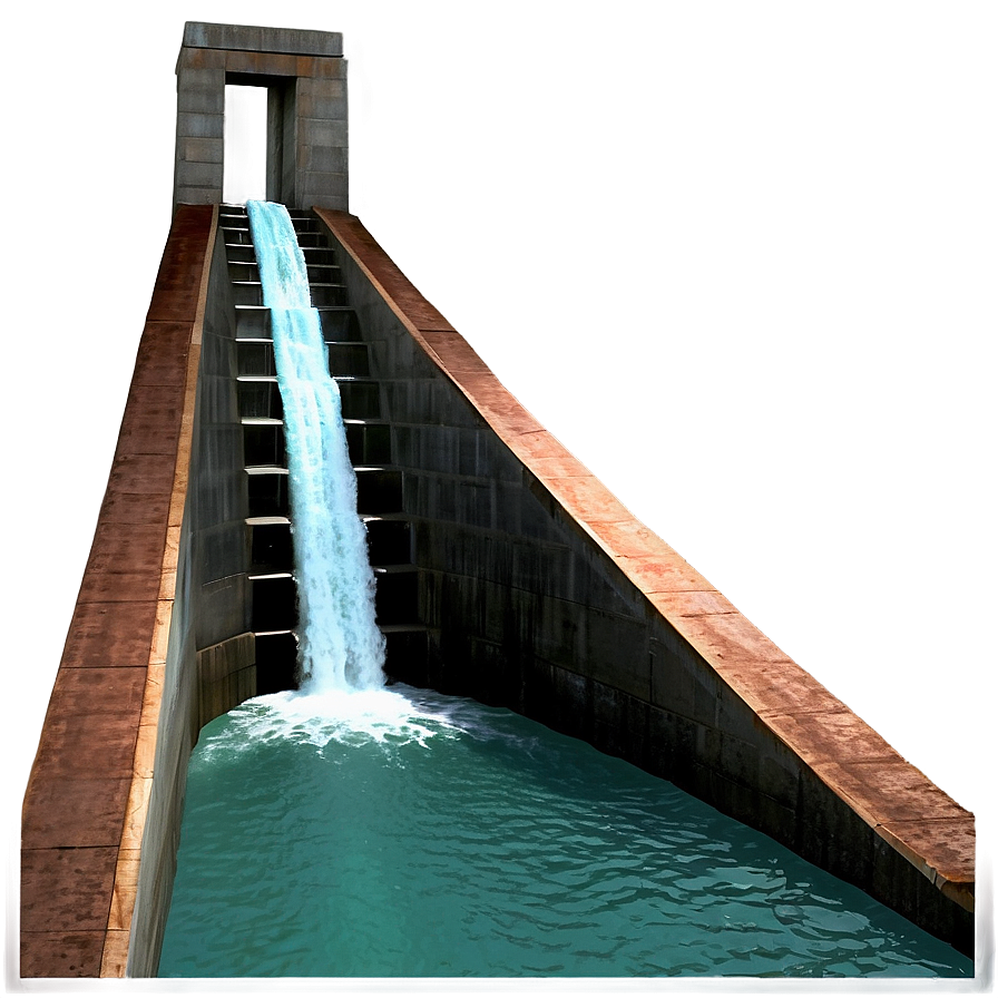 Impressive Spillway Design Dam Png Ljo19 PNG Image