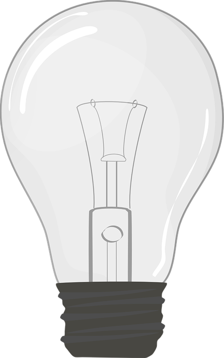 Incandescent Bulb Illustration PNG Image