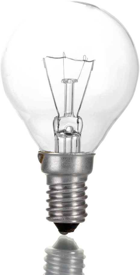 Incandescent Bulb Transparent Background PNG Image