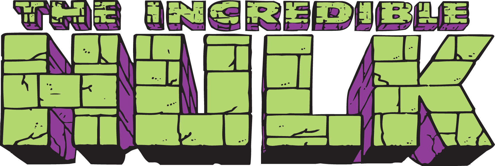 Incredible Hulk Comic Logo PNG Image