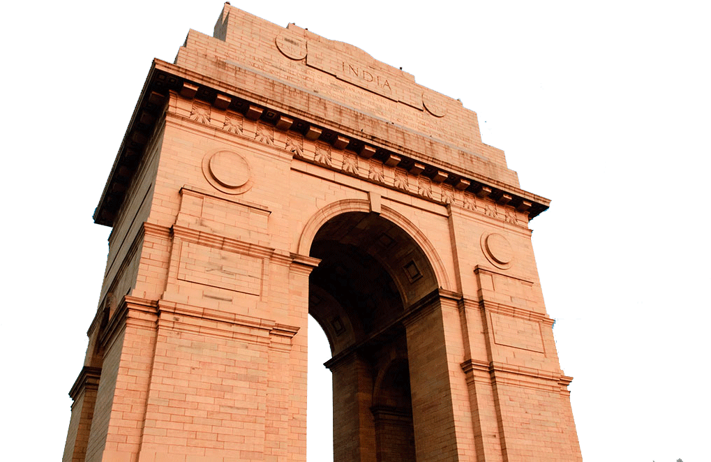 India Gate Delhi Architecture PNG Image