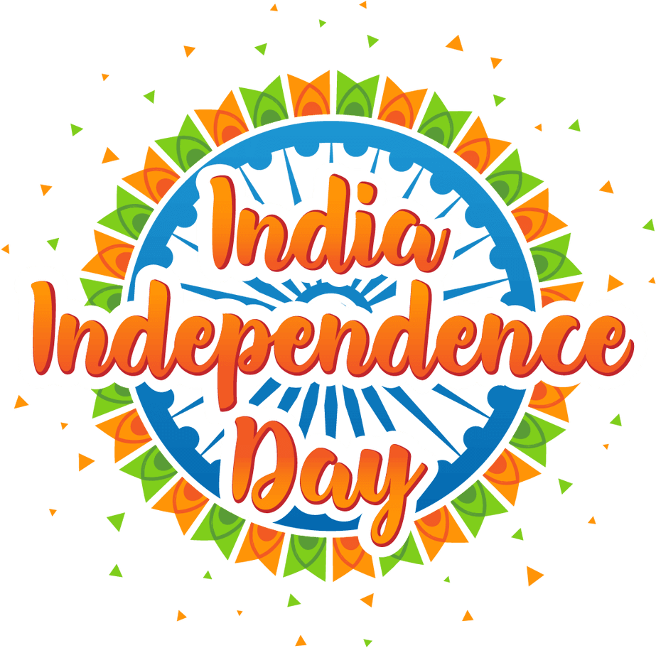 India Independence Day Celebration Artwork PNG Image