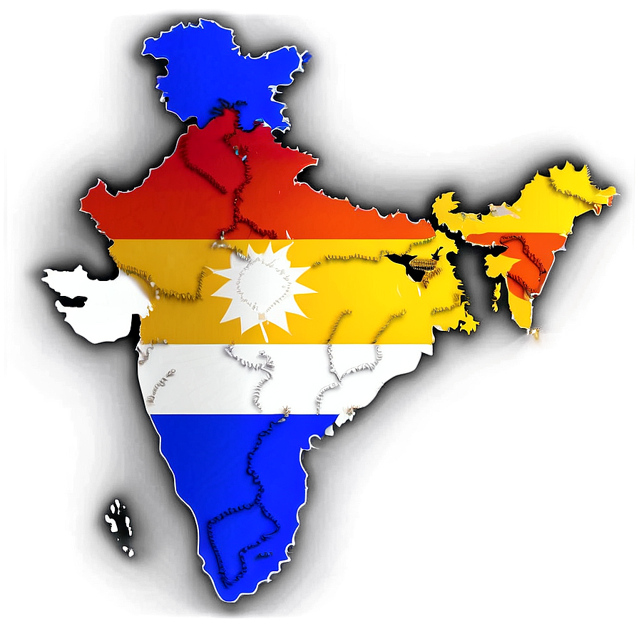 India Map A PNG Image